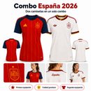 Combo de Camisetas España 2026 (Primera + Segunda)