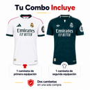 Combo de Camisetas Real Madrid 26/27 (Primera + Segunda)
