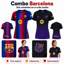 Combo de Camisetas FC Barcelona 26/27 (Primera + Segunda)