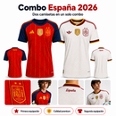 Combo de Camisetas España 2026 (Primera + Segunda)
